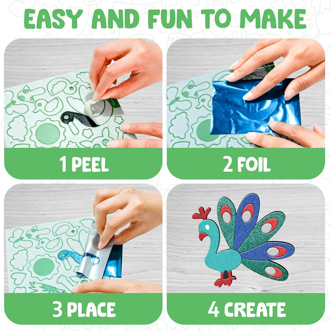 Smartivity Foil Magic | Animal Wisdom Tales Craft Kit