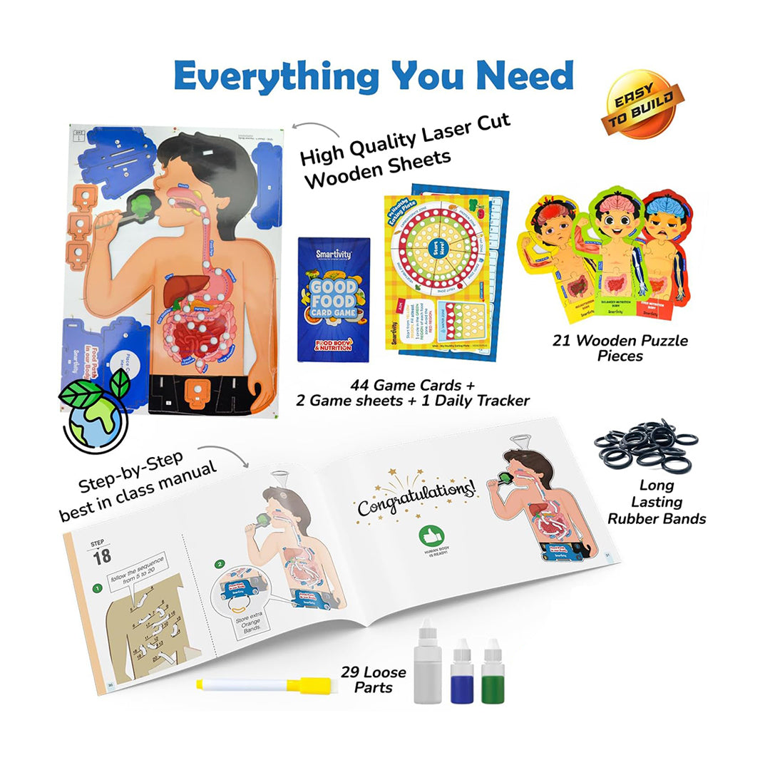Smartivity Food Body & Nutrition | 5-in-1 STEM Kit