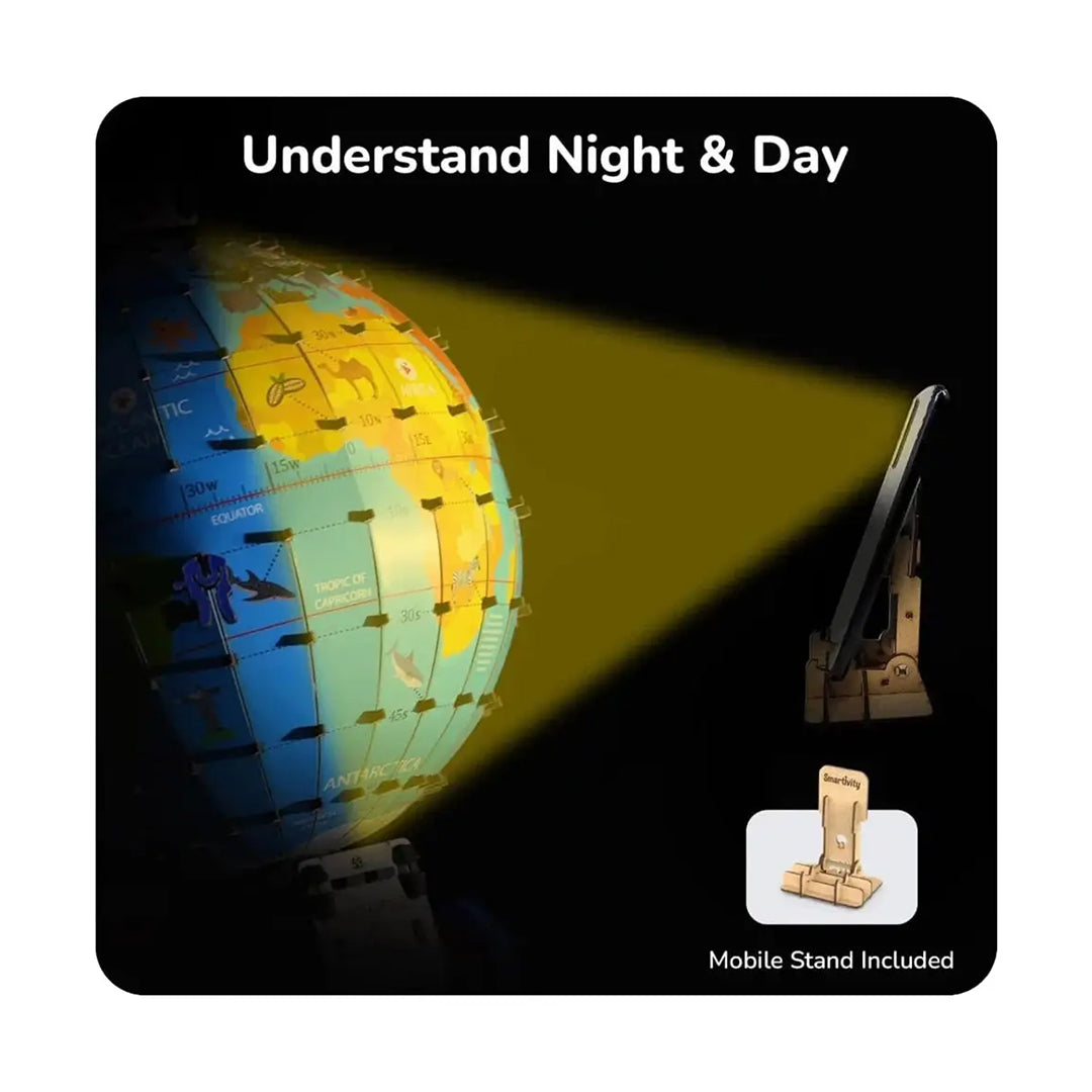 Smartivity Globe Trotters | DIY 3D Globe STEM Kit