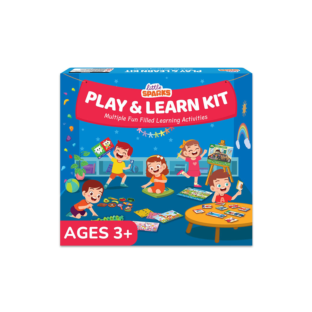 The Smartivity Little Sparks Play & Learn Montessori Activity Kit box
