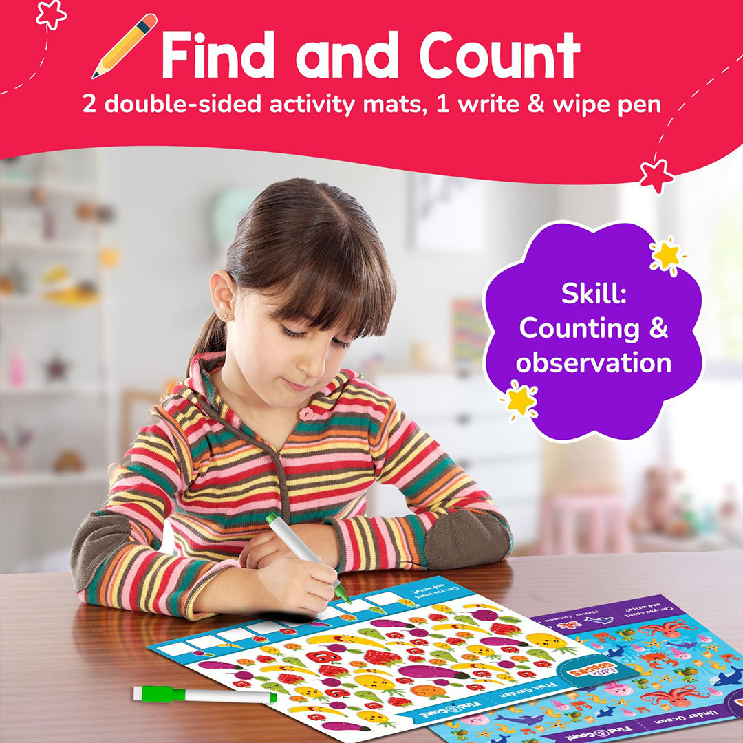 A close-up of a parent and child playing together with the flashcards and board books