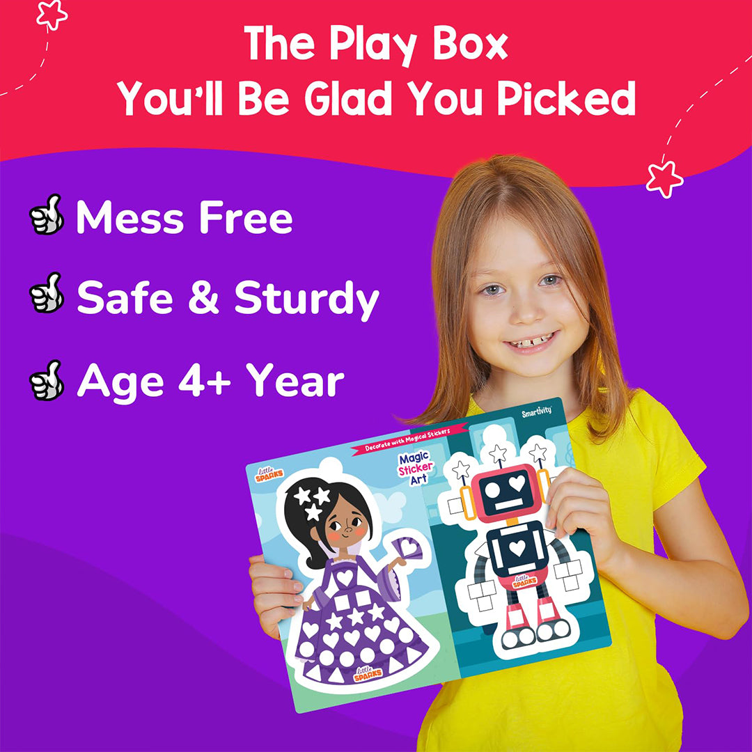A photo showing all the components from the kit laid out for play
