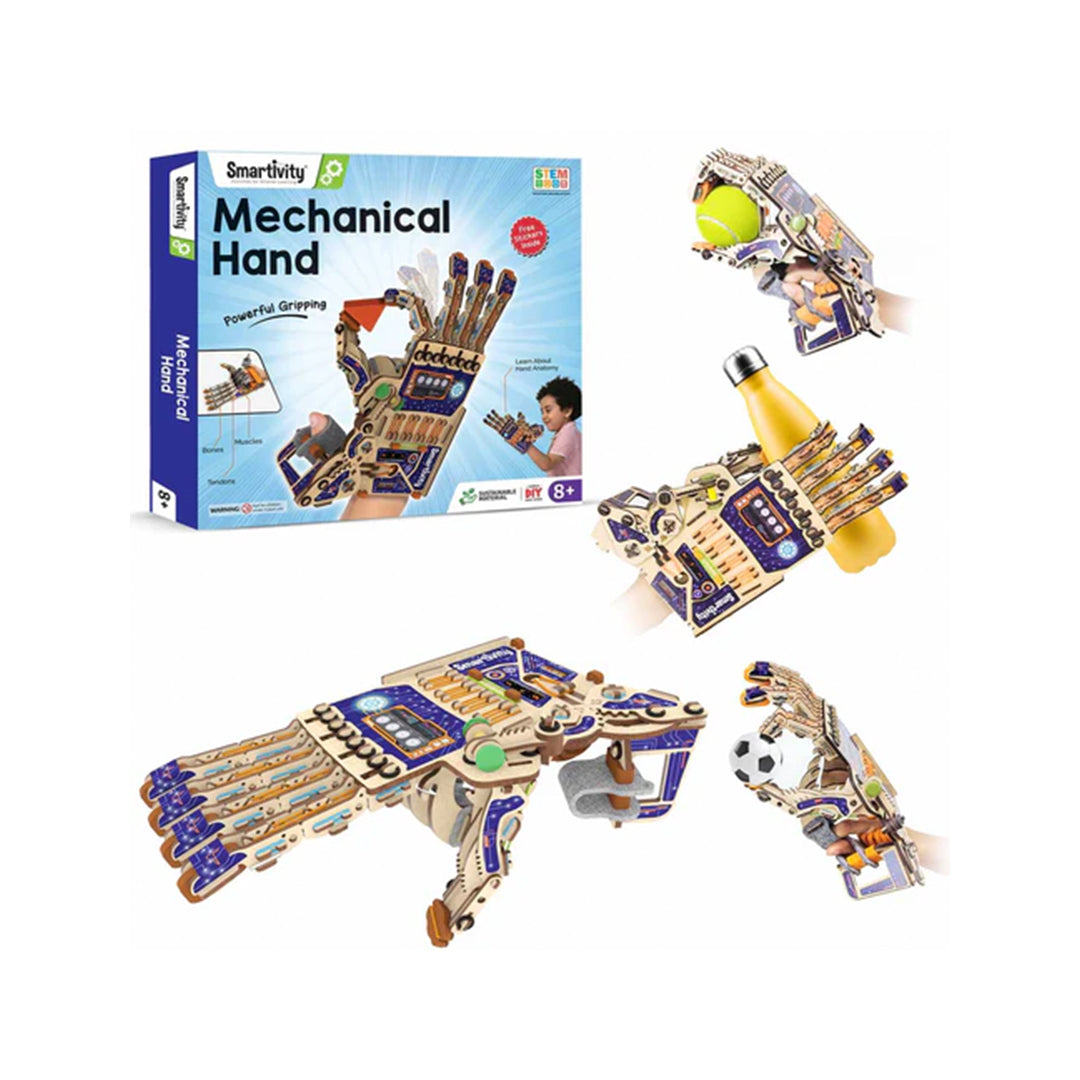 Smartivity Mechanical Hand | DIY Robotic Hand STEM Kit