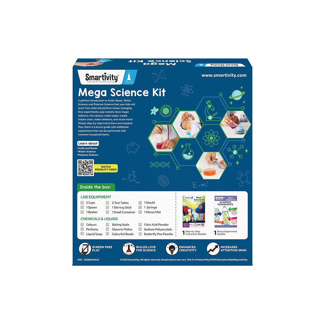 Smartivity Mega Science Kit | 150+ Fun Experiments