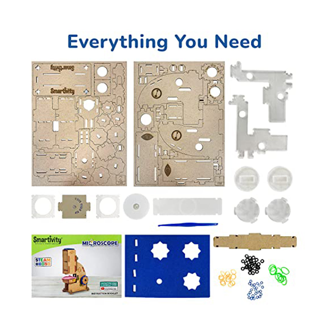 Smartivity Microscope | 100x Zoom DIY STEM Toy