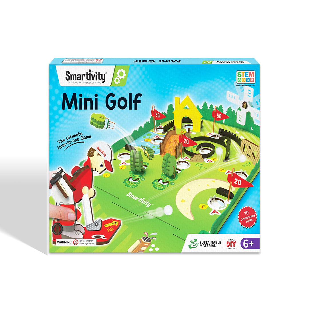 Smartivity Mini Golf | Tabletop Game for Kids