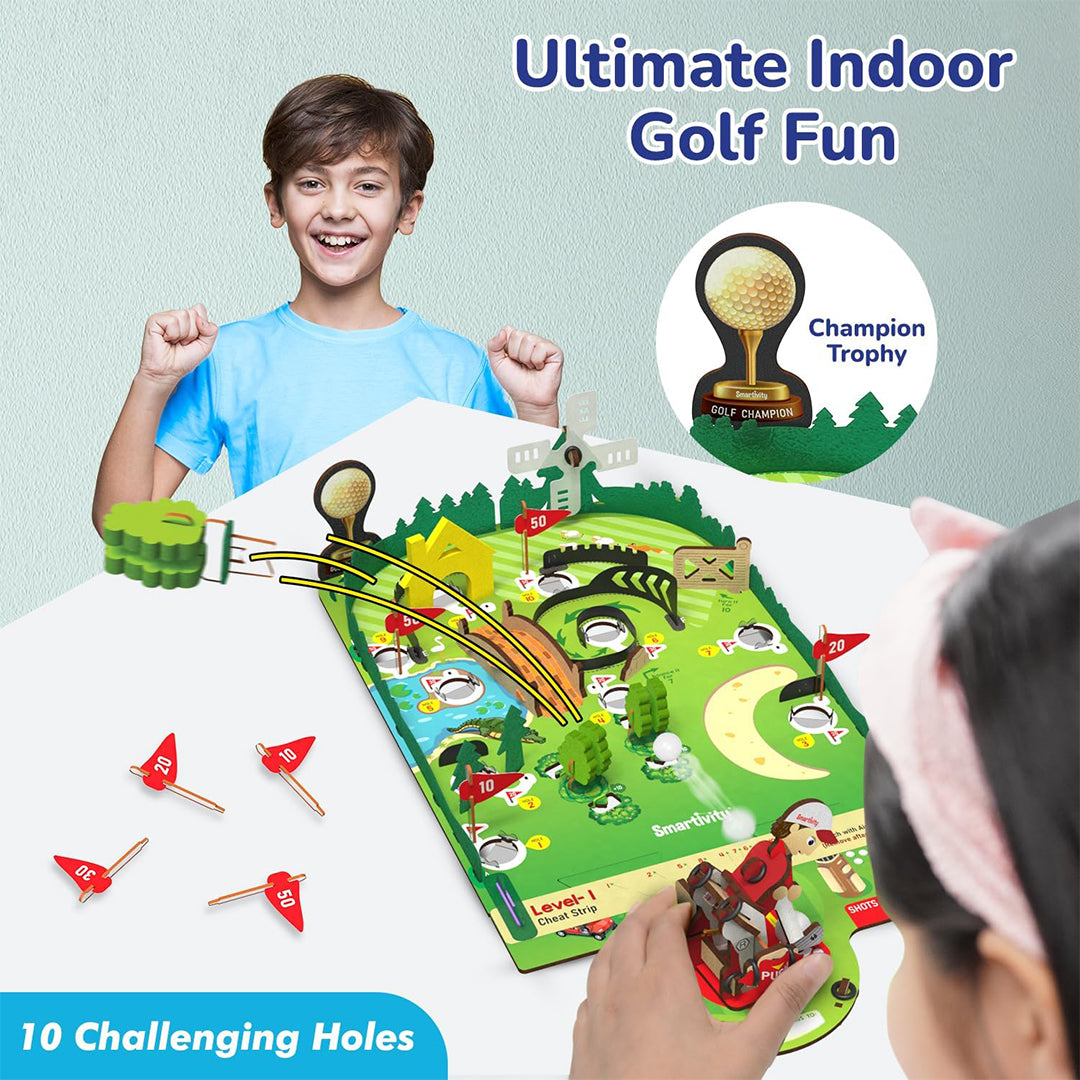 Smartivity Mini Golf | Tabletop Game for Kids
