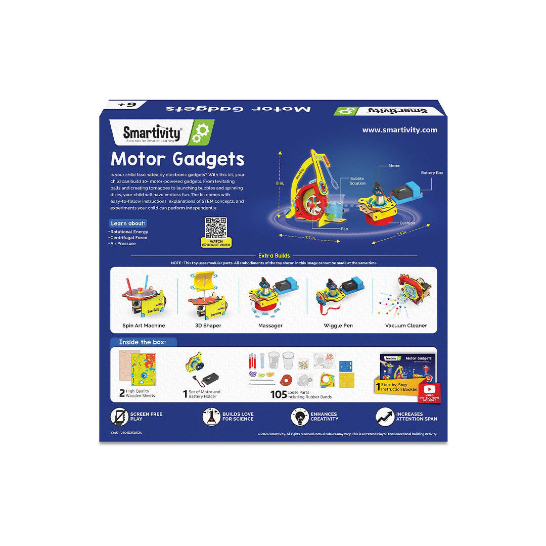 Smartivity Motor Gadgets | DIY STEM Kit