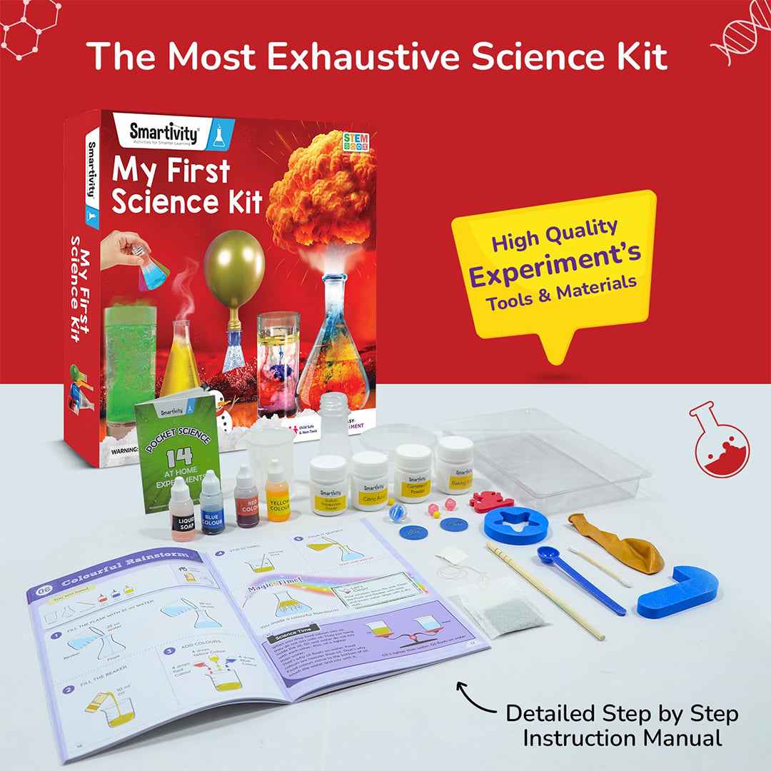 Smartivity My First STEM Science Kit - Beginner Chemistry Set (6Y+) - Toyspry