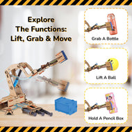 Smartivity Pump It Move It Hydraulic Crane | DIY STEM Kit