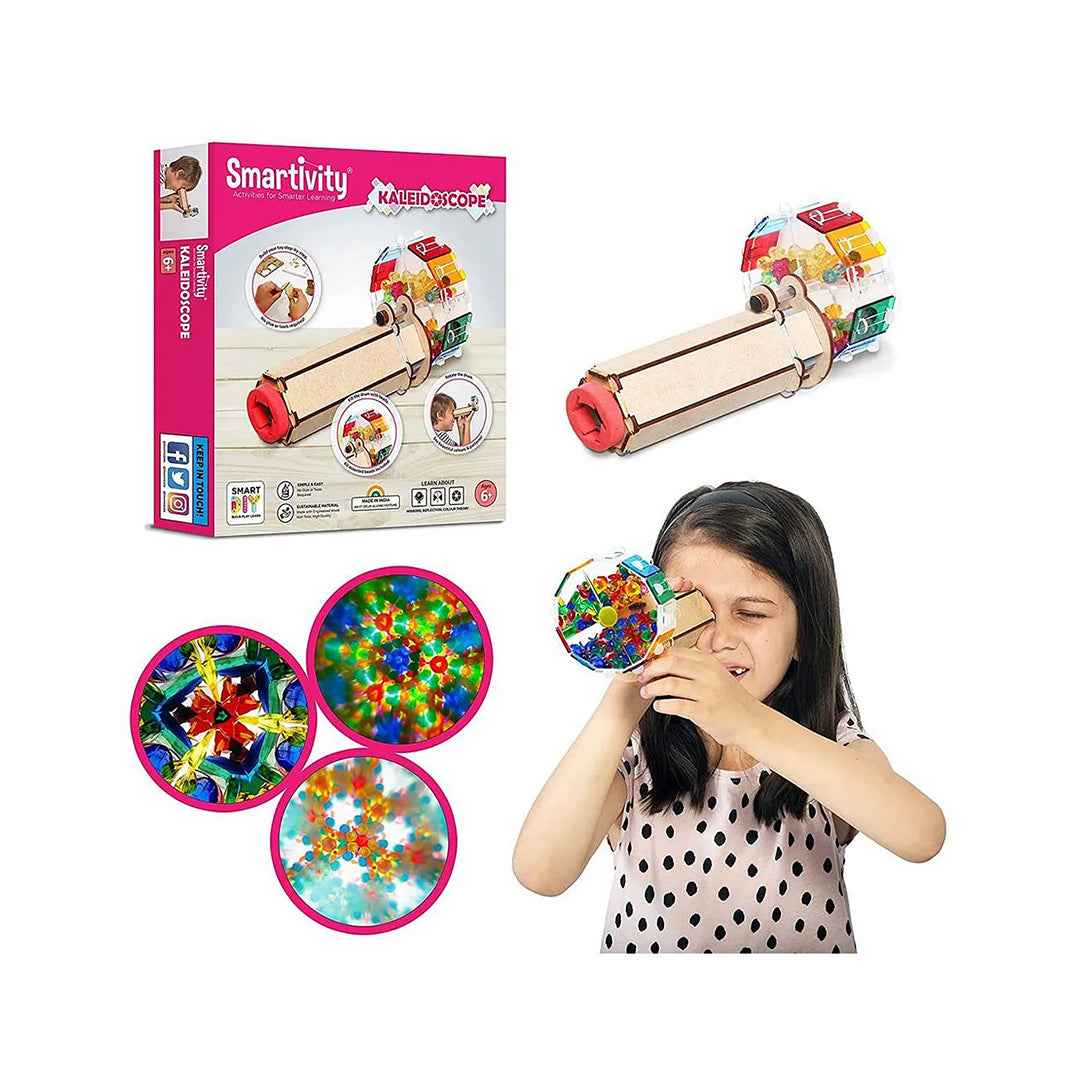 Smartivity STEM Kaleidoscope - DIY Optics Building Kit (6Y+) - Toyspry
