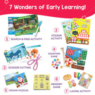 Smartivity Smart Busy Box | 7-in-1 Preschool Activity Kit
