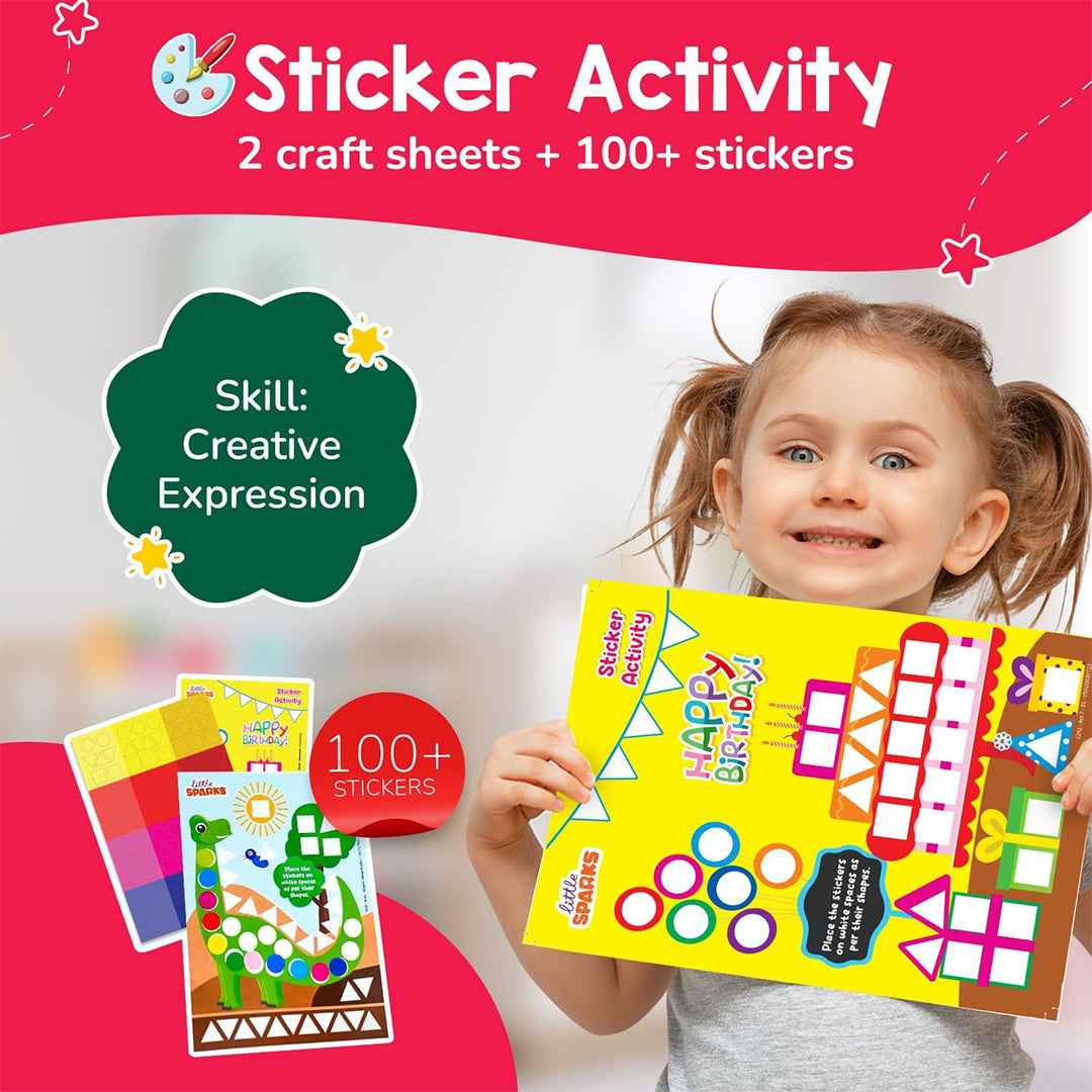 Smartivity Smart Busy Box - 7-in-1 Montessori Activity Kit (3Y+) - Toyspry