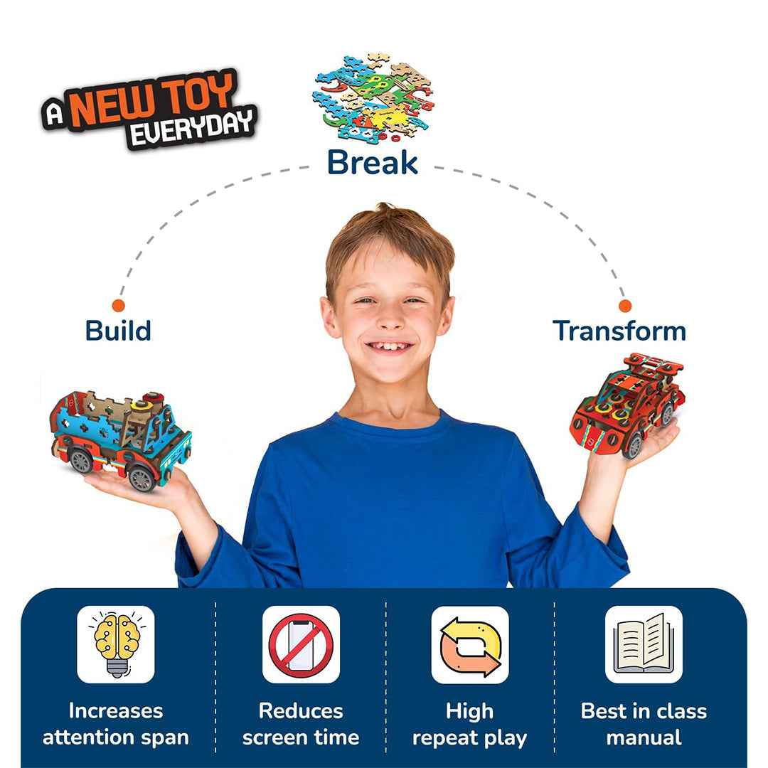 Smartivity 20-in-1 Physics & Engineering Kit - DIY STEM Toy (6Y+) - Toyspry