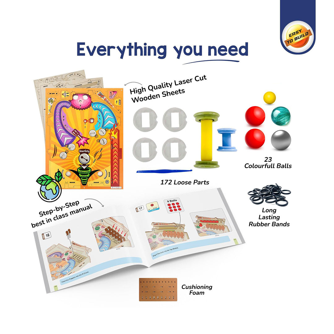 Smartivity iWorld Australia Pinball | DIY STEM Kit