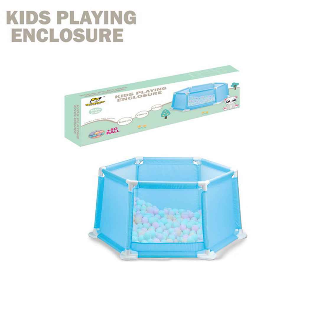 Toy Land Baby Safety Playpen - Includes 50 Colorful Balls - Toyspry