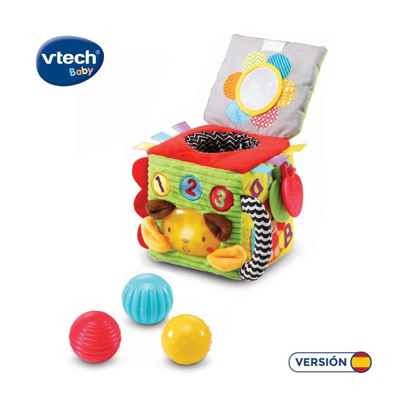 Soft and Smart Sensory Cube | Multi-Sensory Baby Activity Cube for Infants & Toddlers | Boosts Motor Skills & Early Learning
