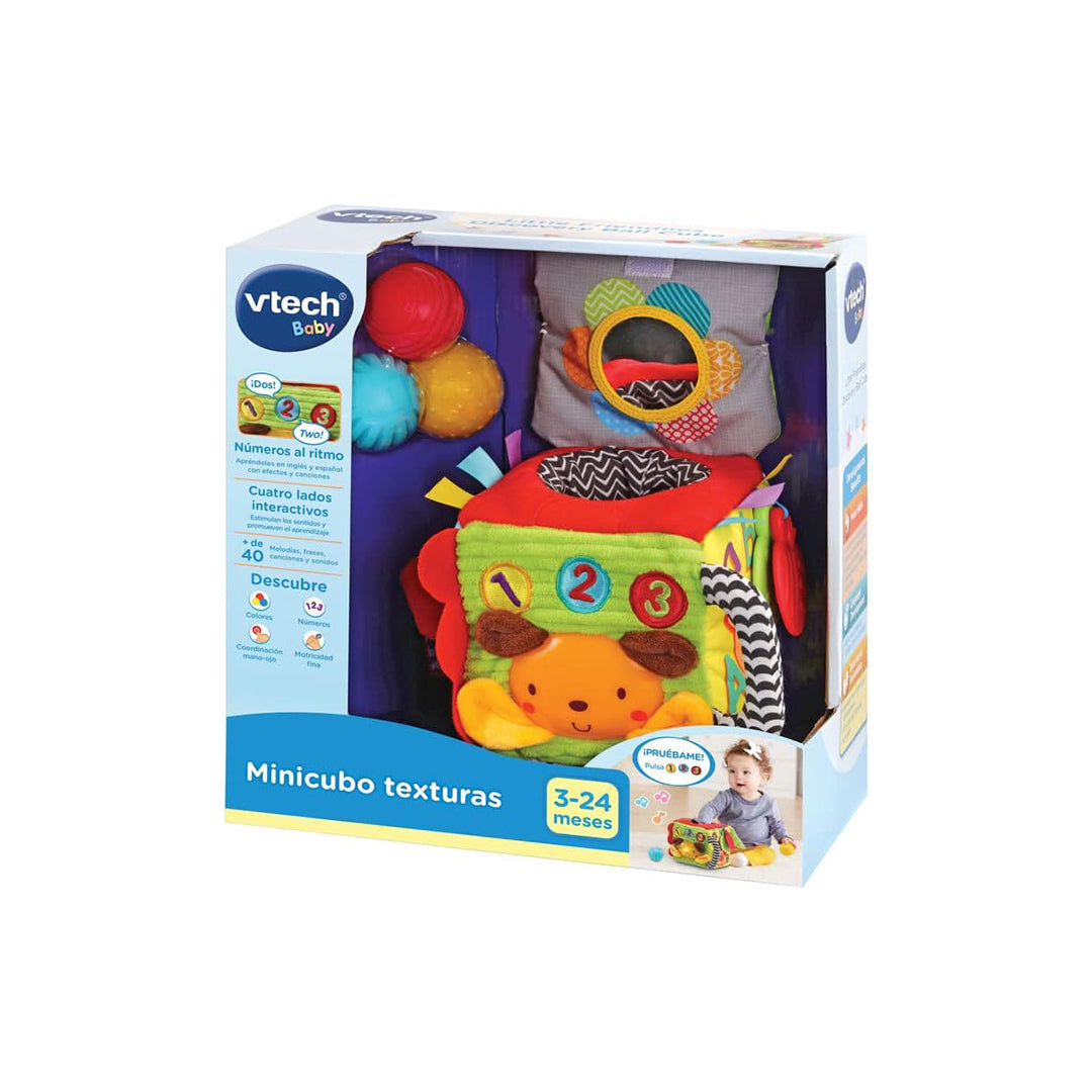 VTech Soft & Smart Sensory Cube - Activity Cube for Infants - Toyspry