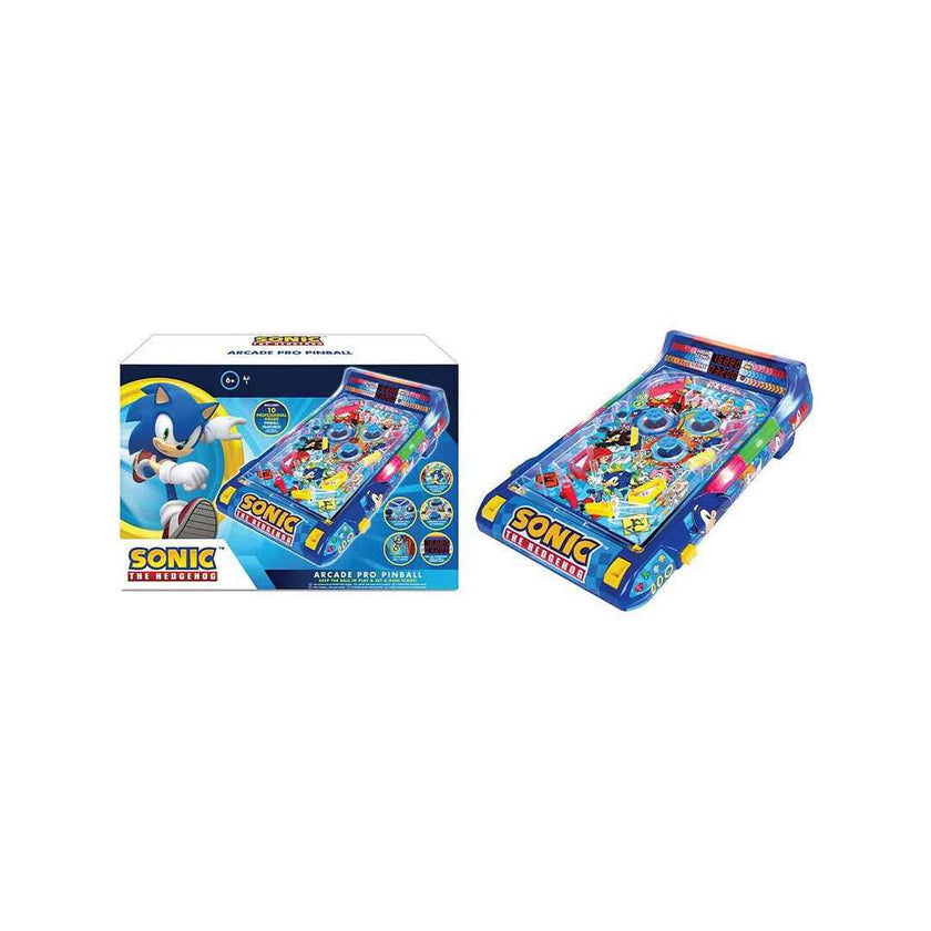 Sonic Arcade Pinball Game Compact Desktop Toy