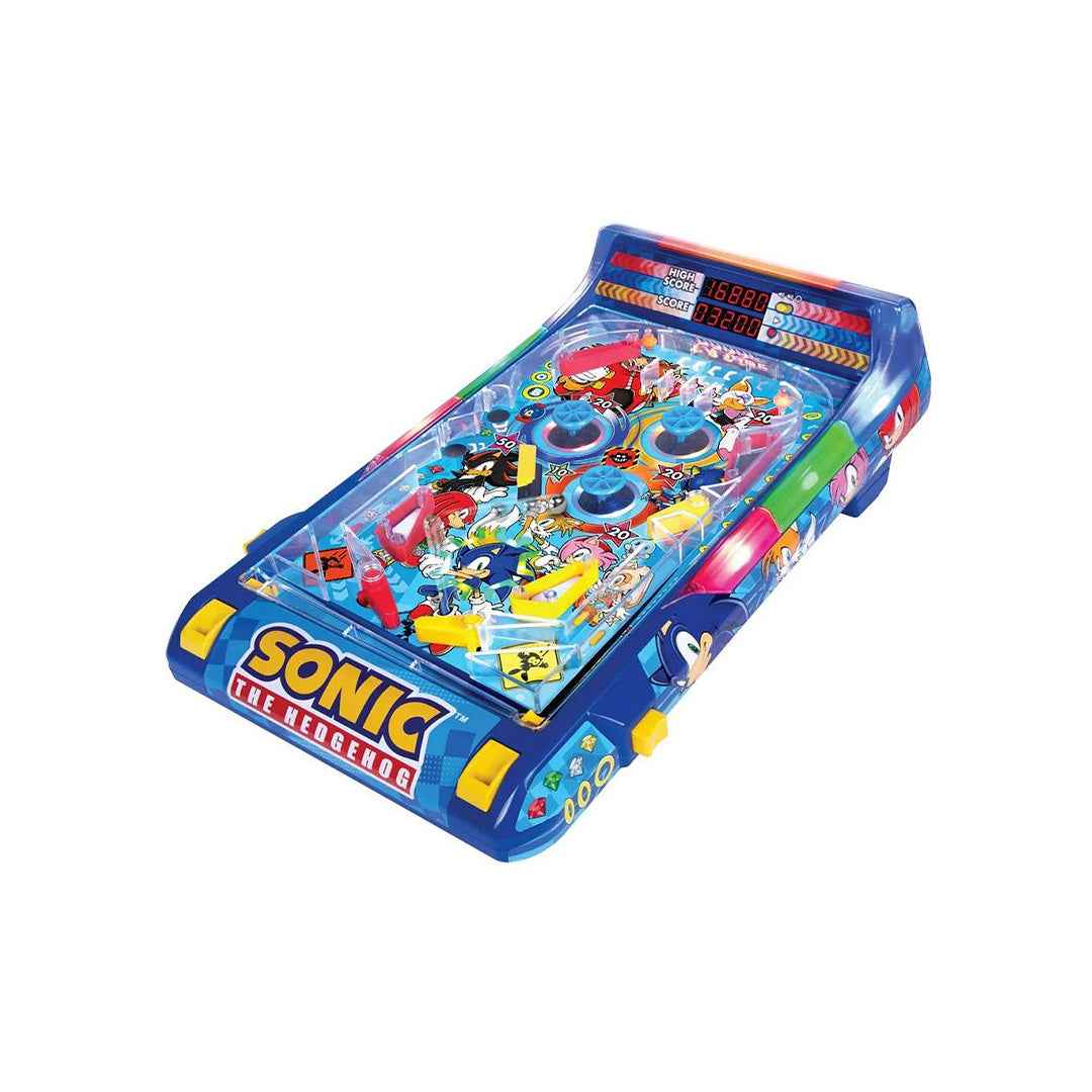 Sonic Arcade Pinball Game Compact Desktop Toy