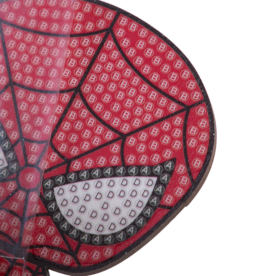 Spider-Man Crystal Art Buddy - Marvel Diamond Painting Craft Kit for Kids and Adults