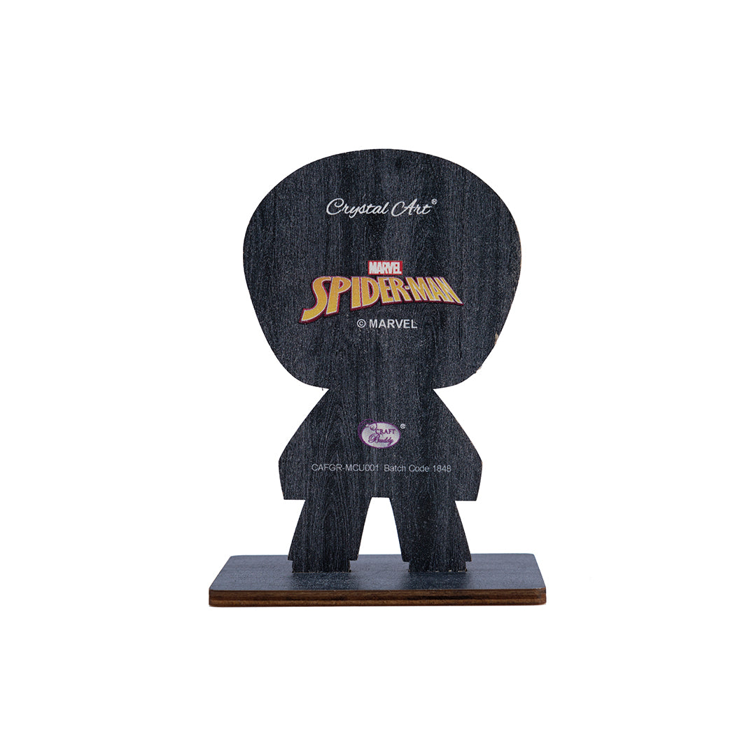 Spider-Man Crystal Art Buddy - Marvel Diamond Painting Craft Kit for Kids and Adults