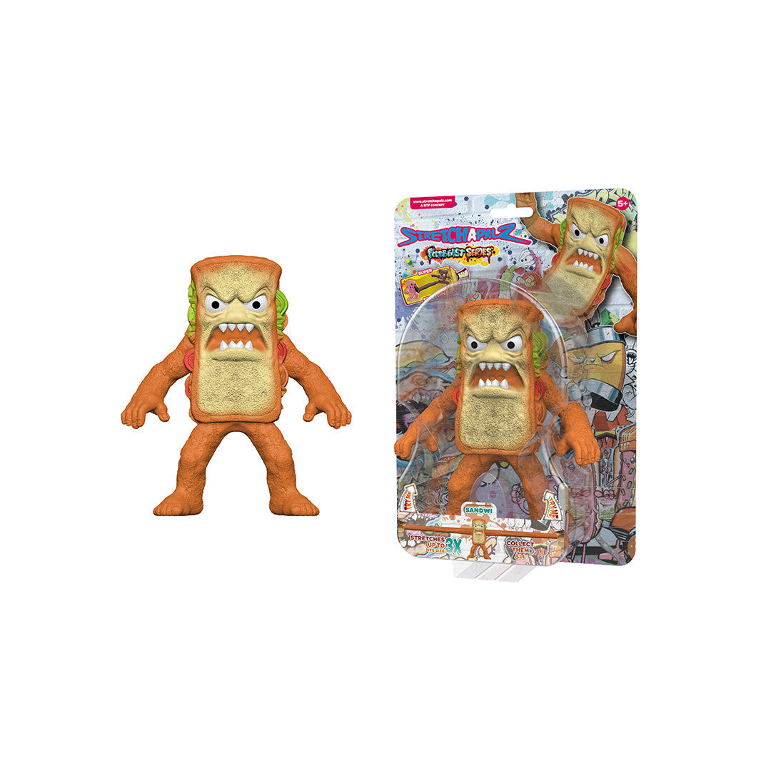 Stretchapalz Foodbeast Series - 14cm Stretchable and Squishy Animal Toys for Kids