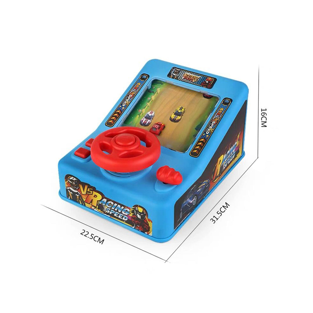 Children's Steering Wheel Electric Racing Game Machine for kids.