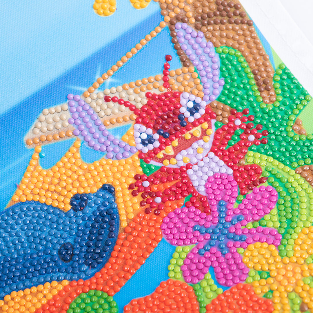 Craft Buddy Disney Stitch Crystal Art Scroll Kit (35x45cm) - Toyspry