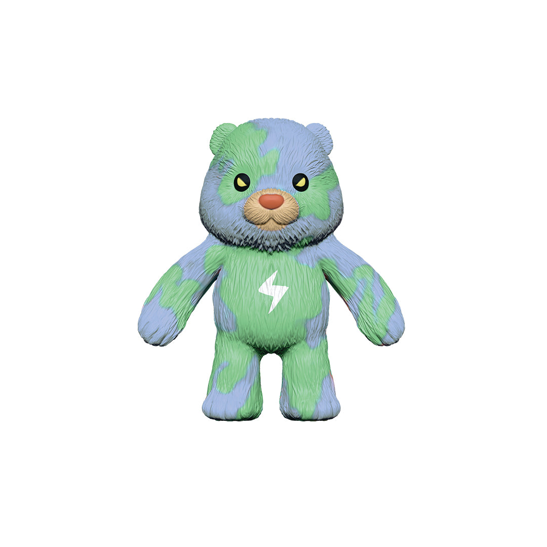 Stretchapalz Tie Dye Bears - 14cm Stretchable Plush Toy for Kids