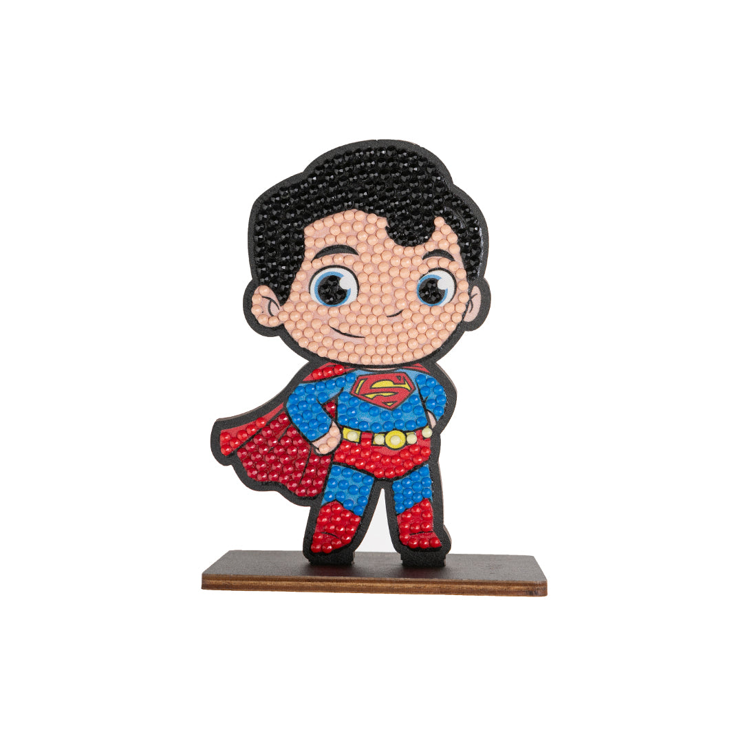 Superman Crystal Art Buddy - DC Comics Diamond Painting Craft Kit