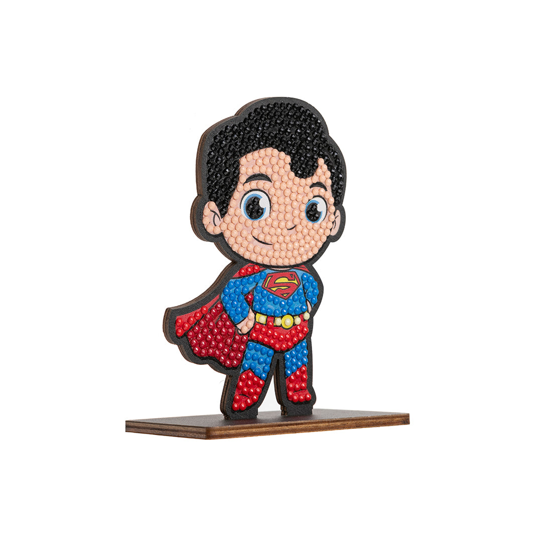 Superman Crystal Art Buddy - DC Comics Diamond Painting Craft Kit