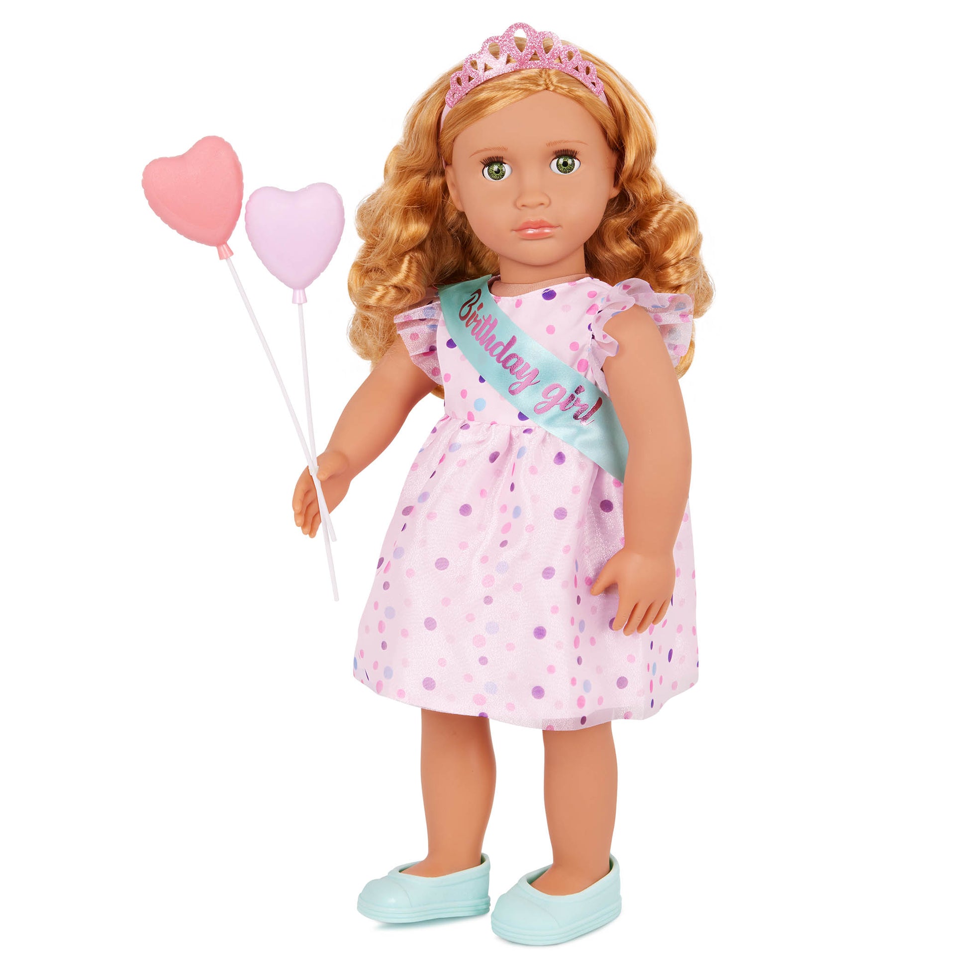Our Generation Tabby Deluxe Doll & Book - 18-inch Posable Doll and Accessories