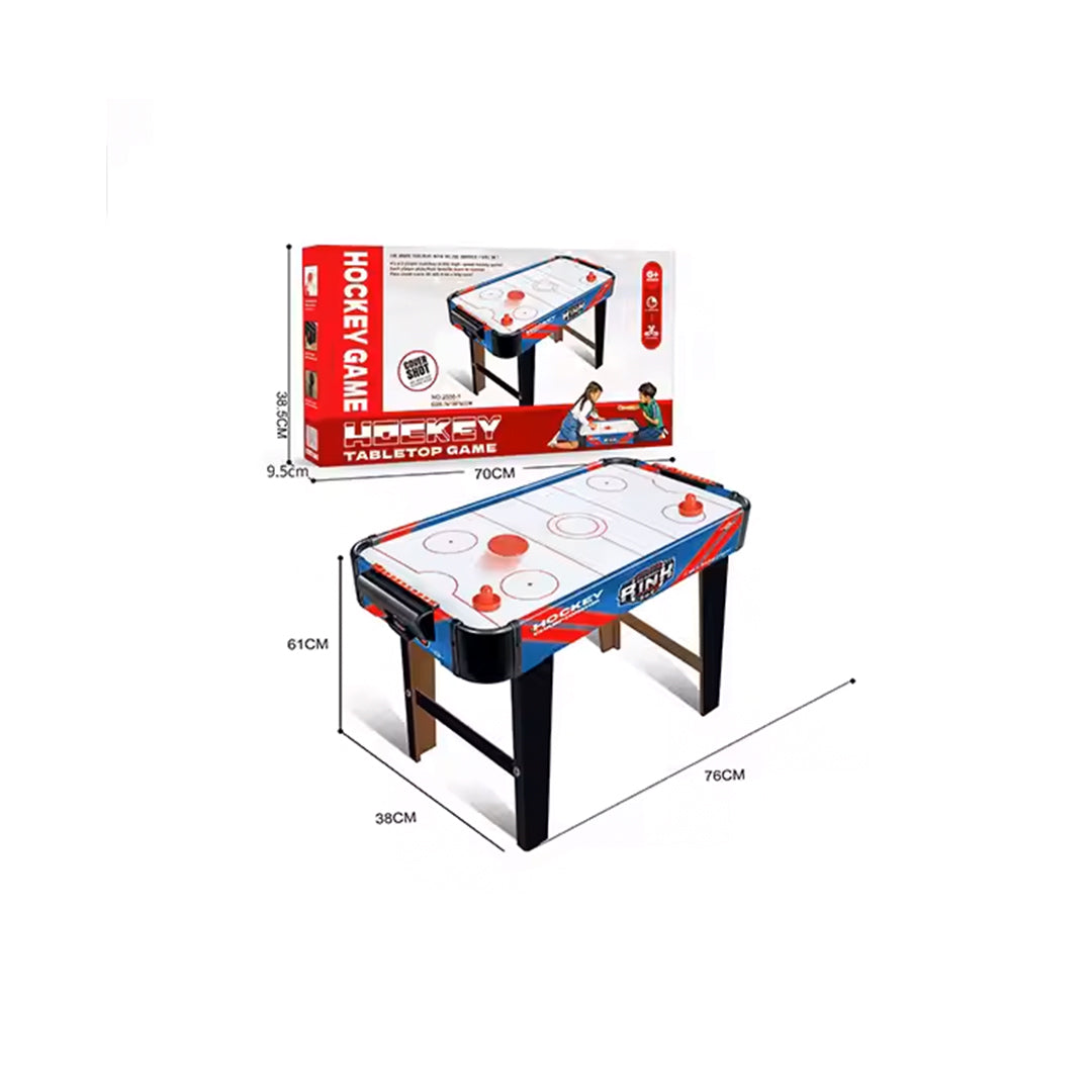 Wooden Table Hockey Game -  Tabletop Foosball Game for Kids and Adults - Toyspry