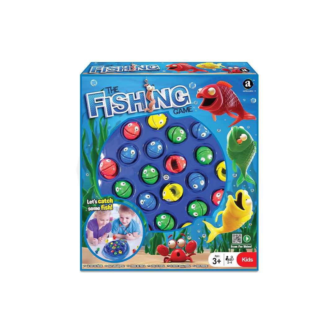 Ambassador 26-Piece Interactive Fishing Game Set - Toyspry