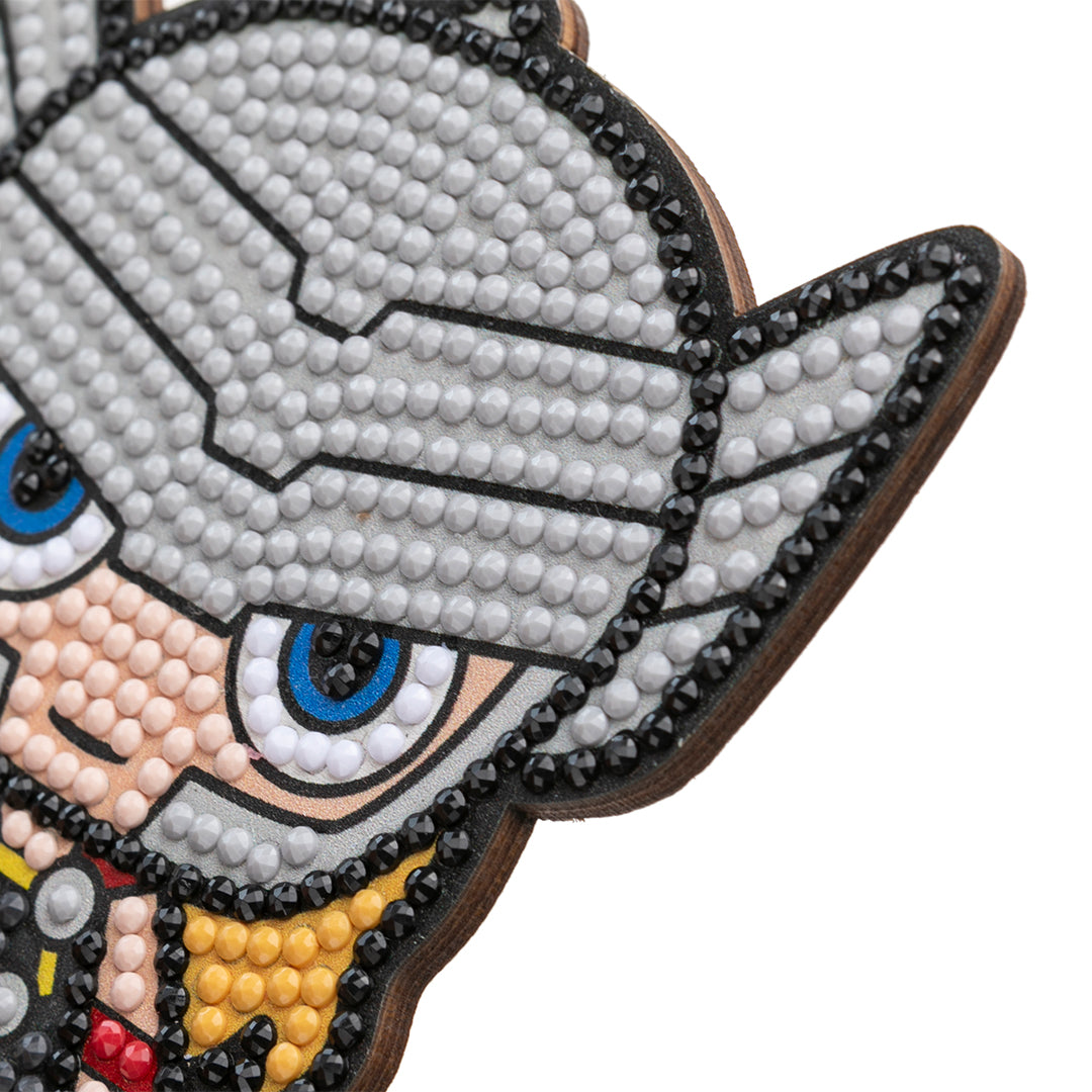 Thor Crystal Art Buddy - Marvel Diamond Painting Craft Kit