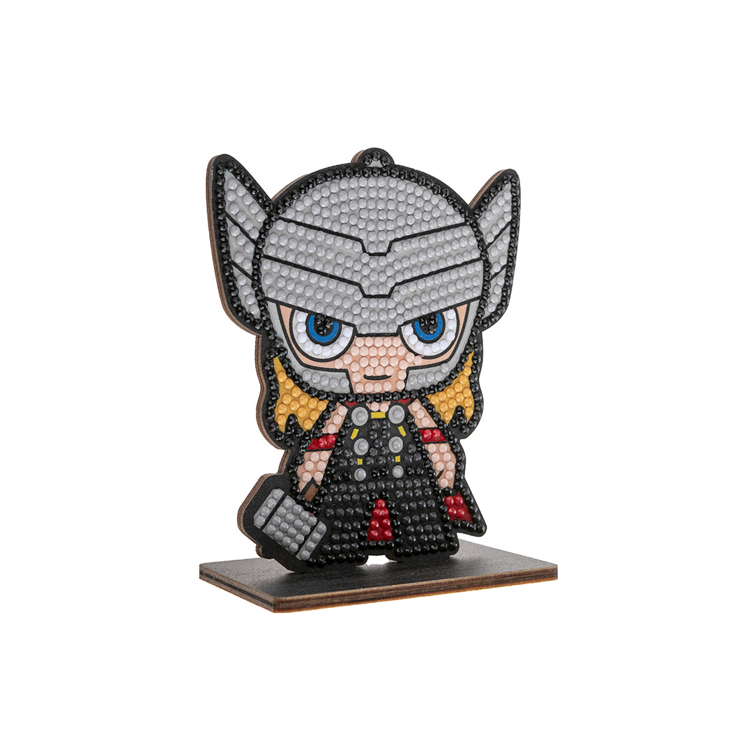 Thor Crystal Art Buddy - Marvel Diamond Painting Craft Kit