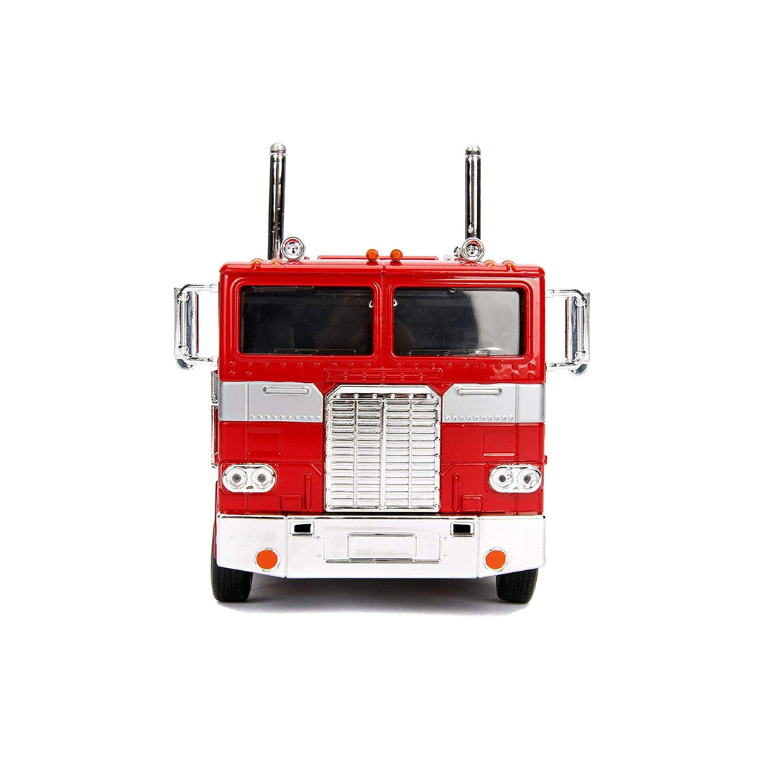 Transformers G1 Optimus Prime Diecast Truck: 1:24 Robot Replica