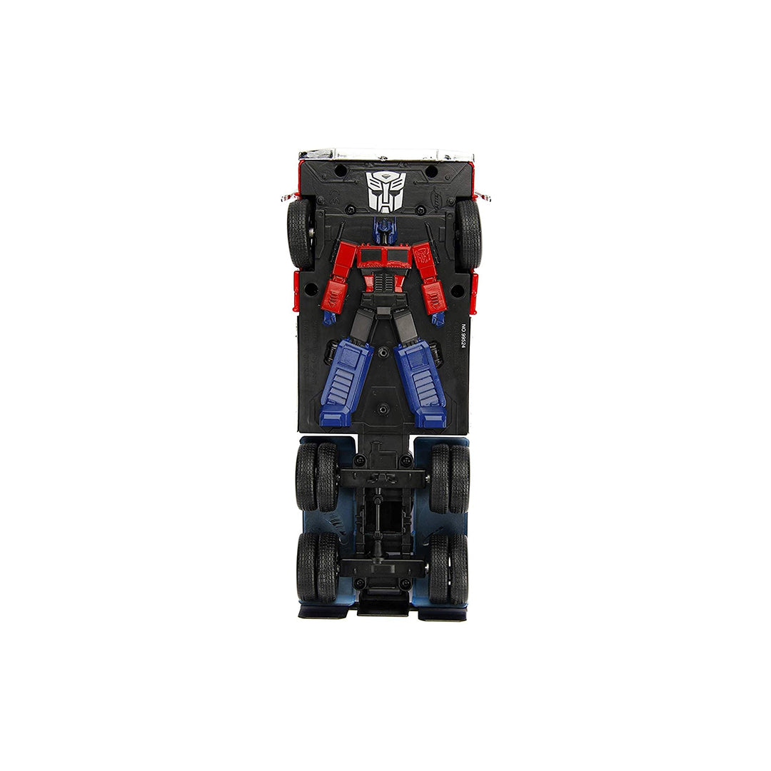 Transformers G1 Optimus Prime Diecast Truck: 1:24 Robot Replica