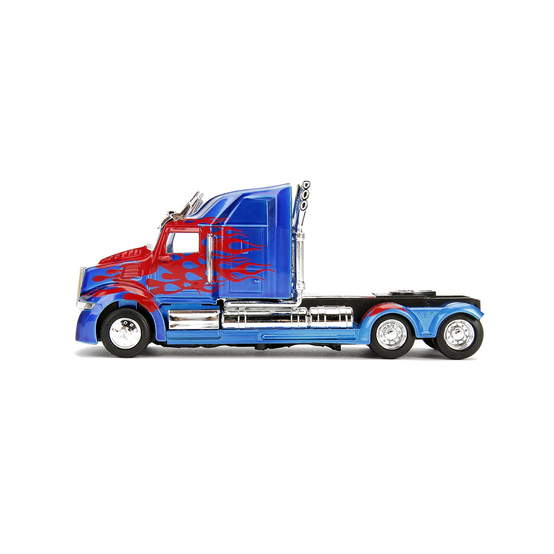 Transformers Optimus Prime Diecast Truck: 1:32 Western Star