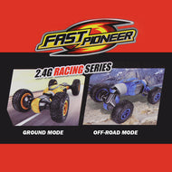 1/14 Scale Twist RC Car with 360° Stunts - Remote Control Car for Kids