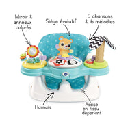 VTech 5-in-1 Interactive Booster Seat | Convertible Baby Booster & Activity Centre | Early Development