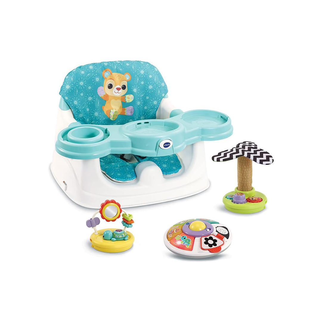 VTech 5-in-1 Interactive Booster Seat | Convertible Baby Booster & Activity Centre | Early Development