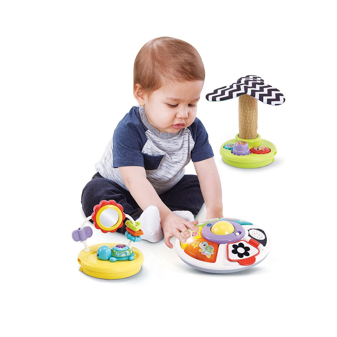 VTech 5-in-1 Interactive Booster Seat | Convertible Baby Booster & Activity Centre | Early Development