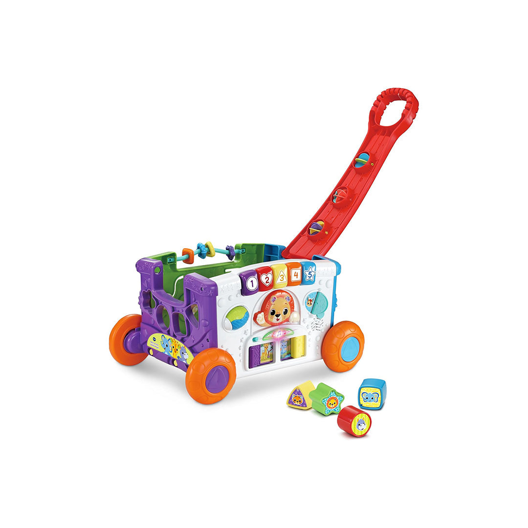 VTech Baby Multi-Activity Walker - Interactive Trolley Toy - Toyspry