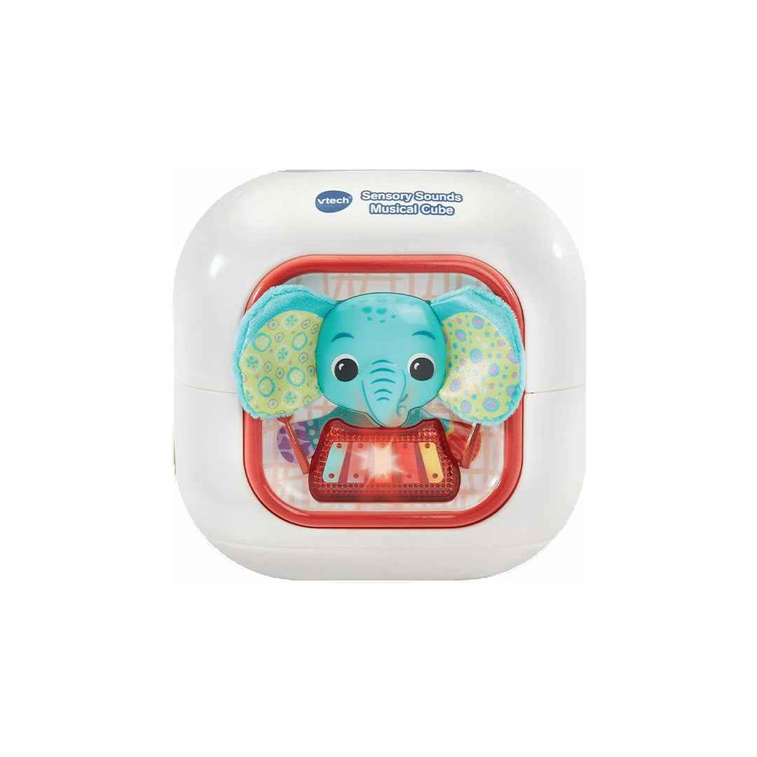 VTech Sensory Sounds Musical Cube - Interactive Baby Learning Toy - Toyspry