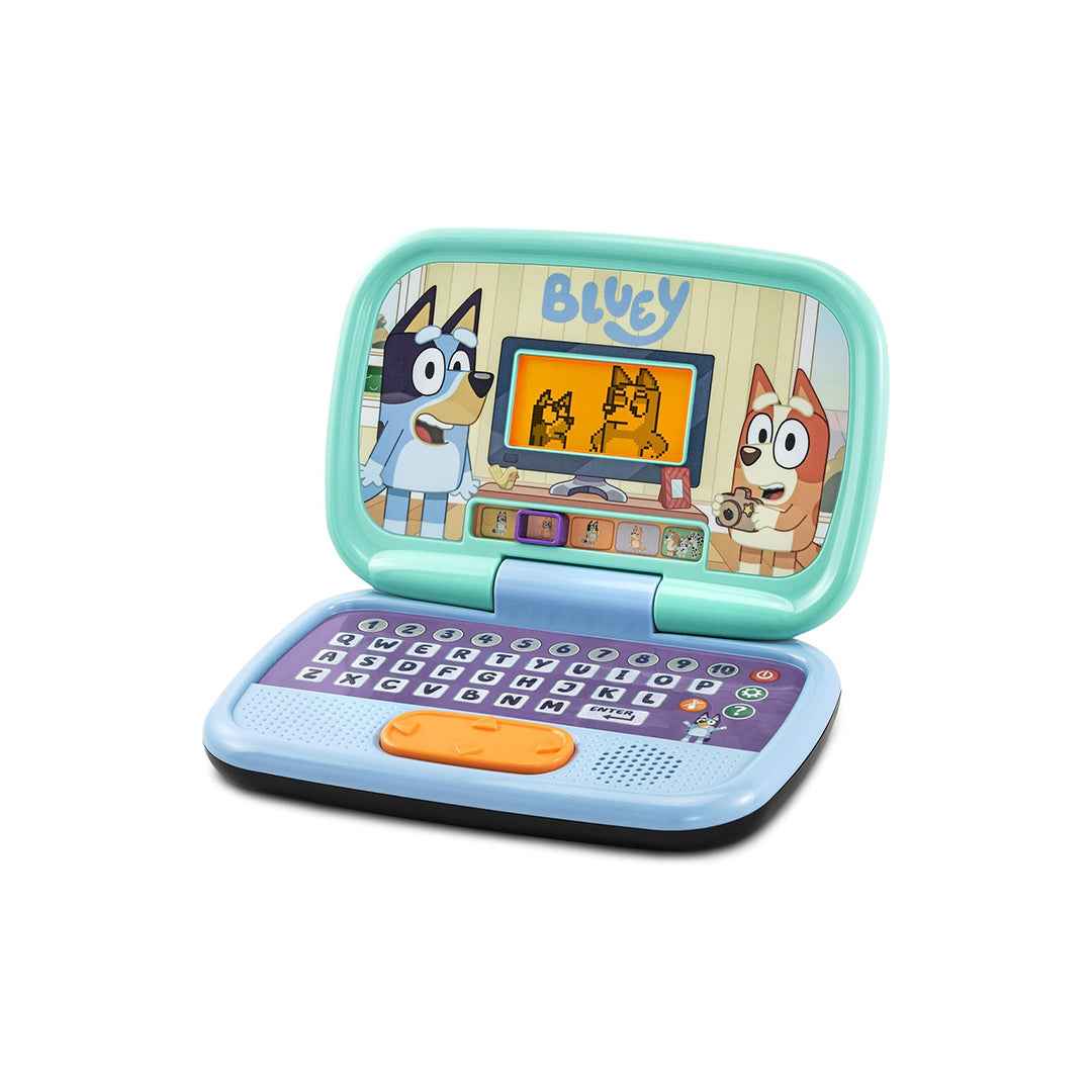 VTech Bluey Game Time Laptop - Educational Kids Computer Toy - Toyspry