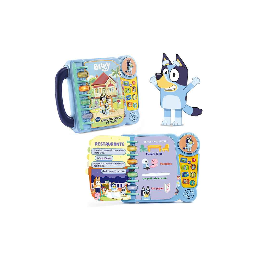 VTech Bluey’s Book of Games - Interactive Educational Toy - Toyspry