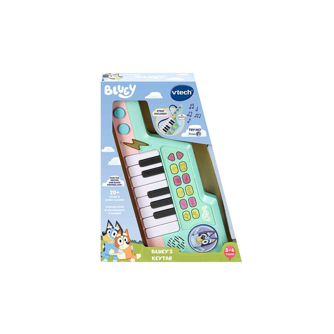 VTech Bluey's Keytar Piano - Interactive Kids Musical Toy