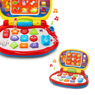 VTech Brilliant Baby Laptop | Educational Baby Laptop Toy | Learning Animals, Shapes, Colors & ABCs | Boosts Motor Skills
